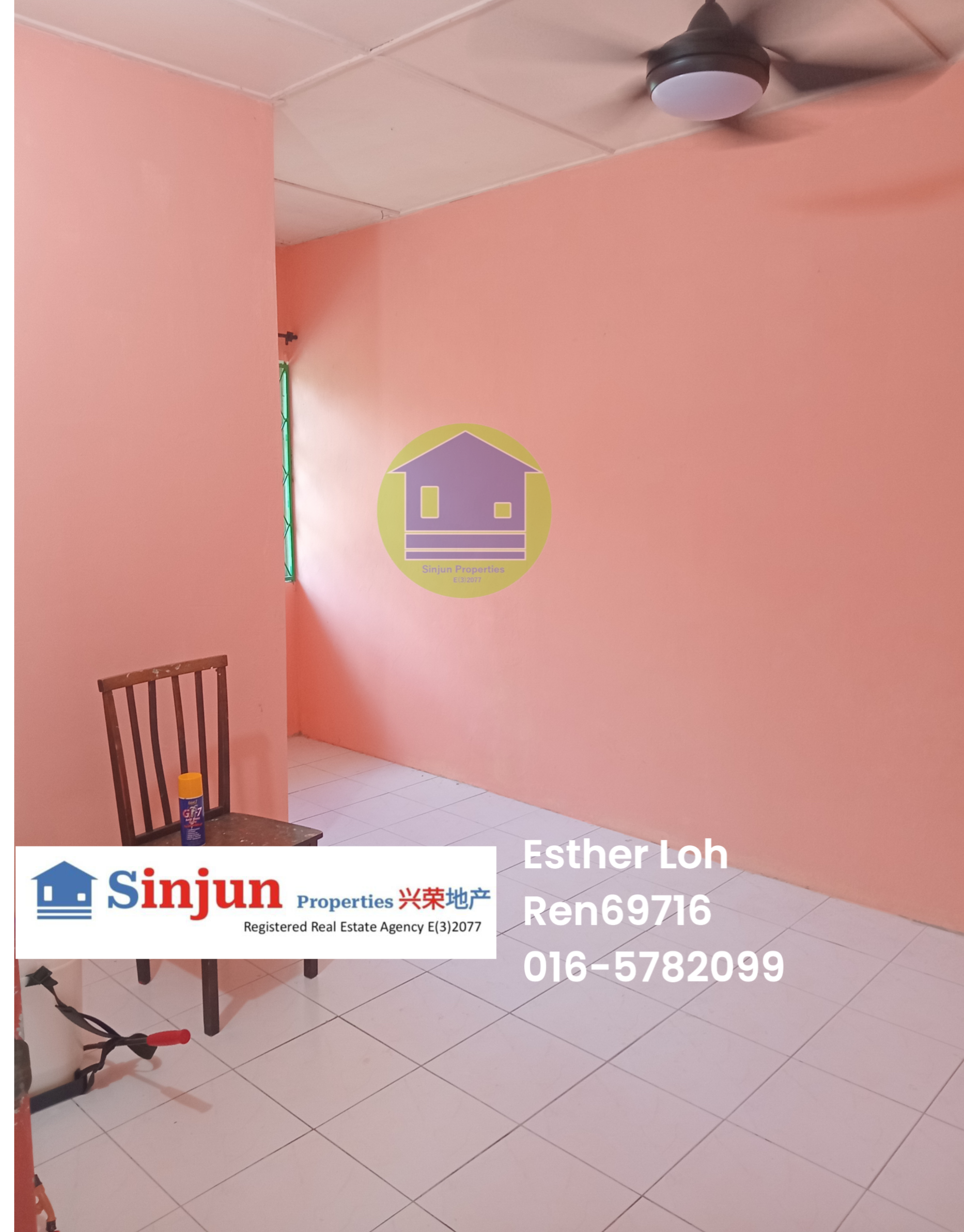 For rent corner double storey terrace house at Batu 9 Jalan penrissen kuching serian